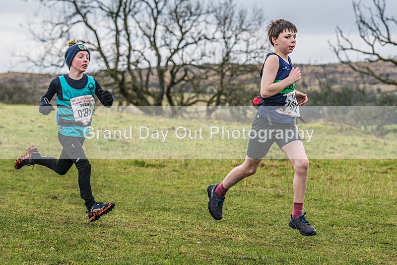 Cunswick U13-35 - Kendal Winter League Cunswick Scar Junior Under 13 Fell Race Sunday 26th January 2025