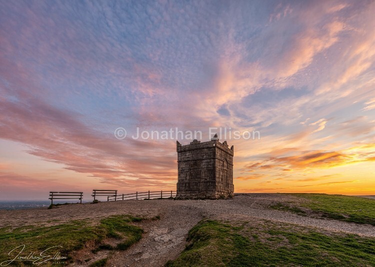 Rivington Pike Sunrise - Rivington And Surrounding Areas