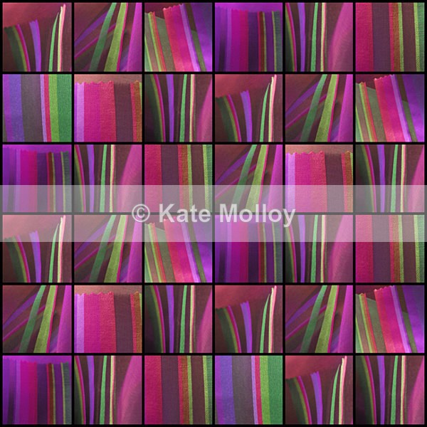 Collage - purple - Whitchurch Silk Mill