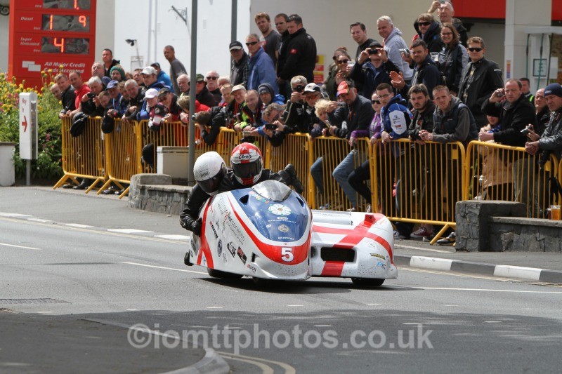 Conrad Harrison & Mike Aylott - Sure Sidecar Race 2