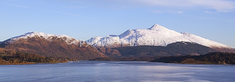 Ben Cruachan across Loch Etive, Argyll & Bute - Panoramic format
