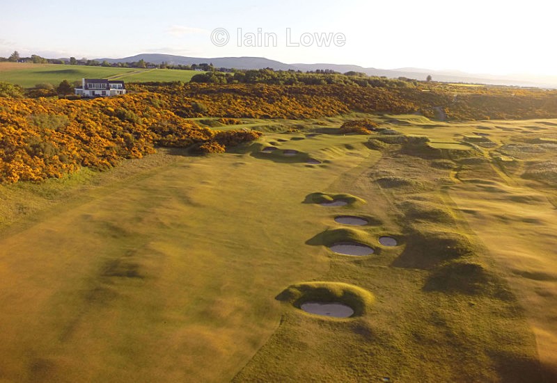 Royal Dornoch 5th - Scottish Links Aerial Images