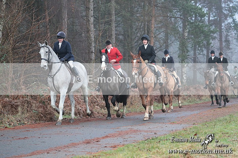 HUPY 261224 388 - Pytchley with Woodland Hunt Boxing Day Meet 26th December 2024