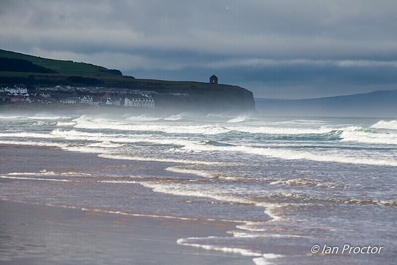 Rolling Waves on Portstewart Strand - County Antrim
