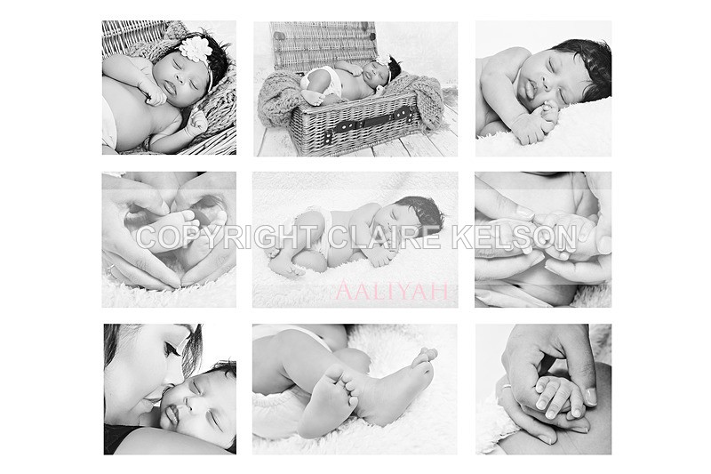 Aaliyah collage - Pregnancy and New Baby