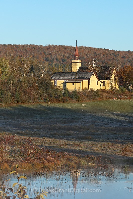 Christ Church, Bloomfield, New Brunswick Canada - Churches of New Brunswick
