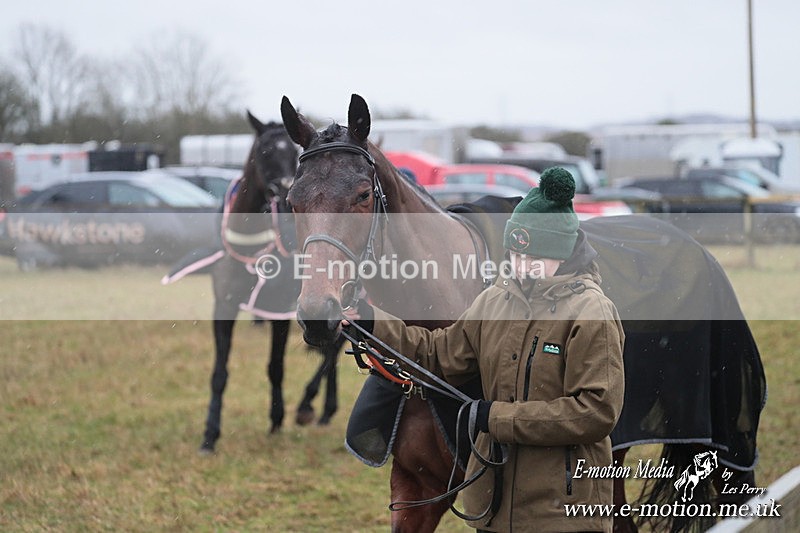 PtP 260125 120 - Cocklebarrow Point-to-Point racing with the Heythrop Hunt 26/01/25