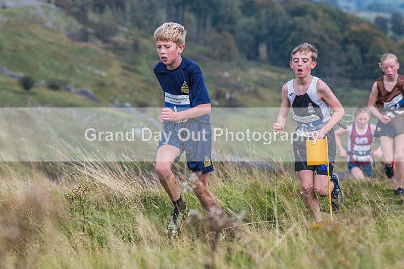 Year 7-76 - The English Schools Fell Running Championship Giggleswick Year 7 Sunday 6th October 2024