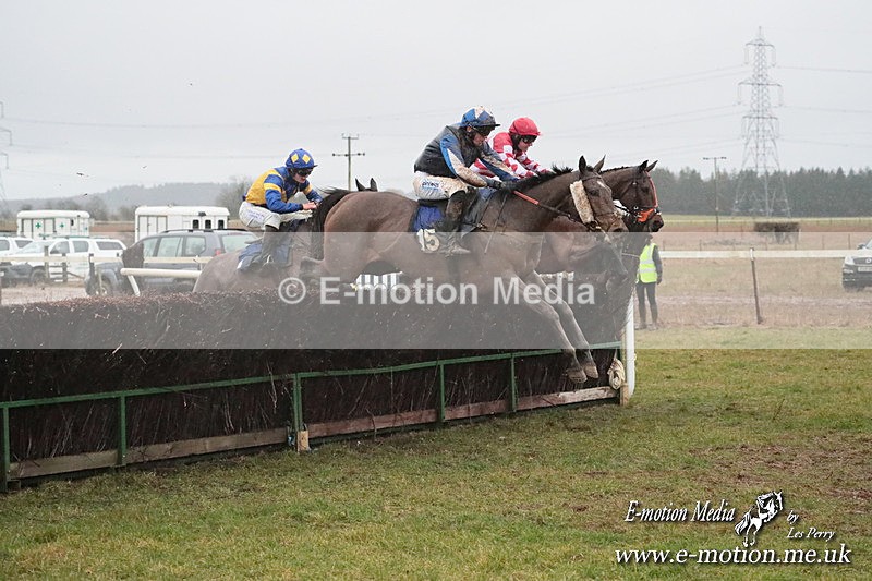 PtP 260125 1090 - Cocklebarrow Point-to-Point racing with the Heythrop Hunt 26/01/25