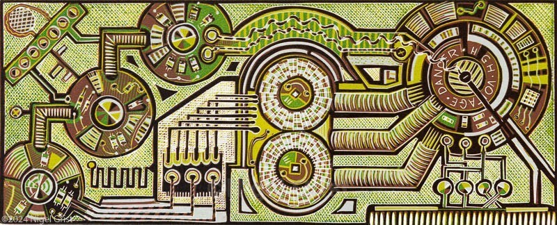  - Linocut