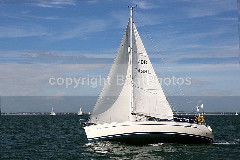 150627 MOON FLEET SAILING POOLE BAVARIA CRUISER GBR 3495L WT7A1683_S - ROUND THE ISLAND RACE - SATURDAY 27th JUNE 2015