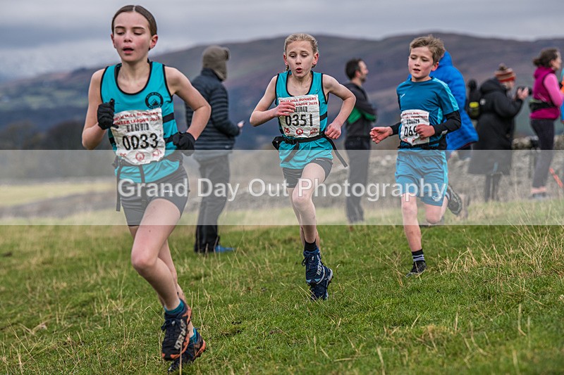Cunswick U13-154 - Kendal Winter League Cunswick Scar Junior Under 13 Fell Race Sunday 26th January 2025