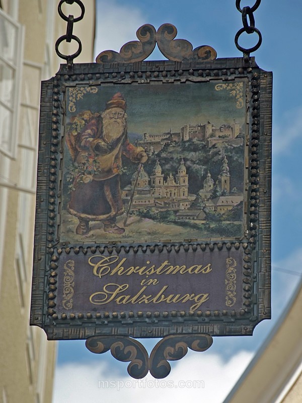 Saltzburg xmas sign - Travel, city/land scapes
