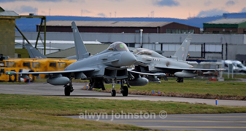 TYPHOON 9 - RAF LOSSIEMOUTH VISIT NOV 2017