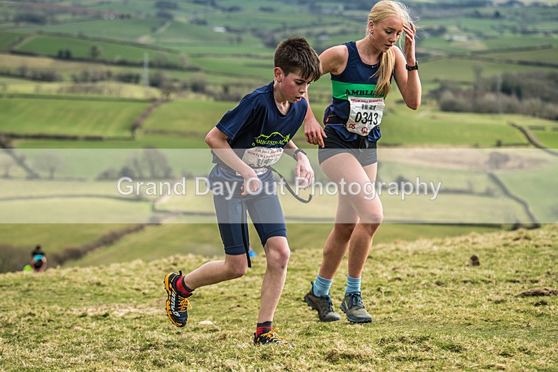Helm Hill -304 - Kendal Winter League Helm Hill Fell Races (Under 13/15/17 & Seniors) Sunday 16th March 2025