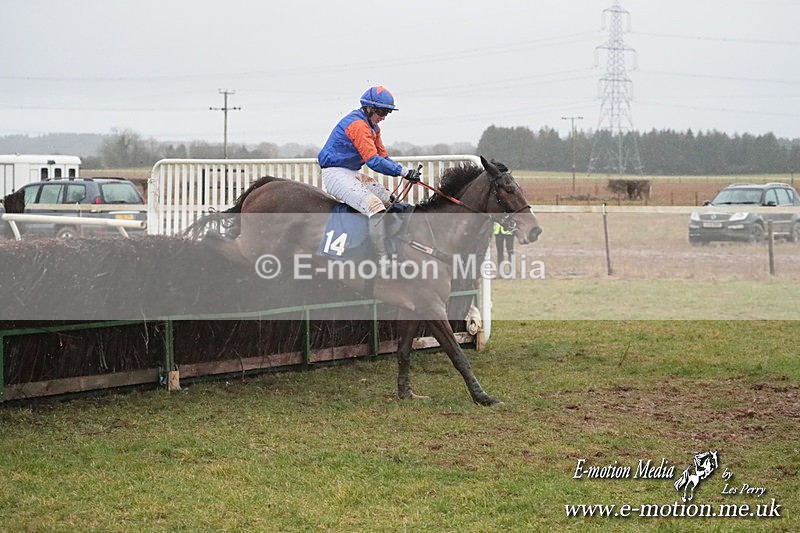 PtP 260125 1098 - Cocklebarrow Point-to-Point racing with the Heythrop Hunt 26/01/25