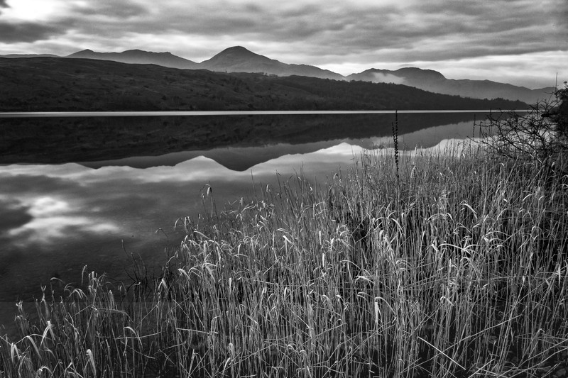 Coniston Water - Distant Hills