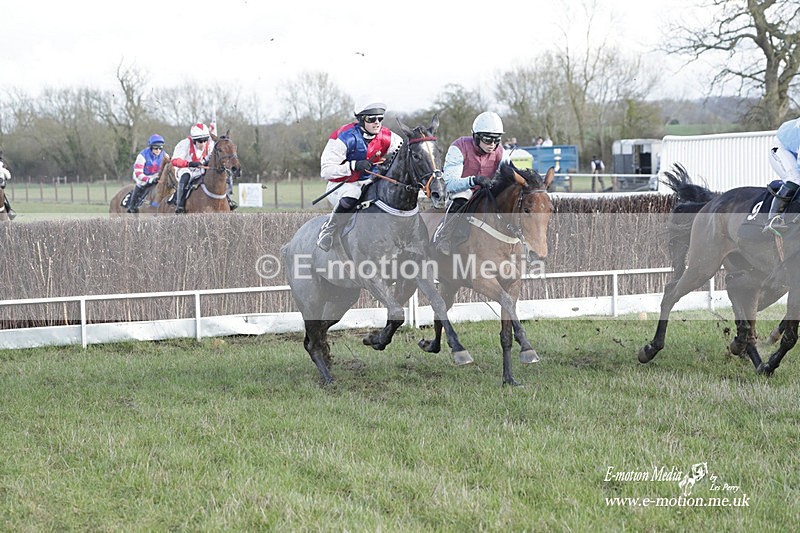 PtP 180323 1436 - Shelfield Park Races with Croome & West Warwickshire Hunt  18/03/23