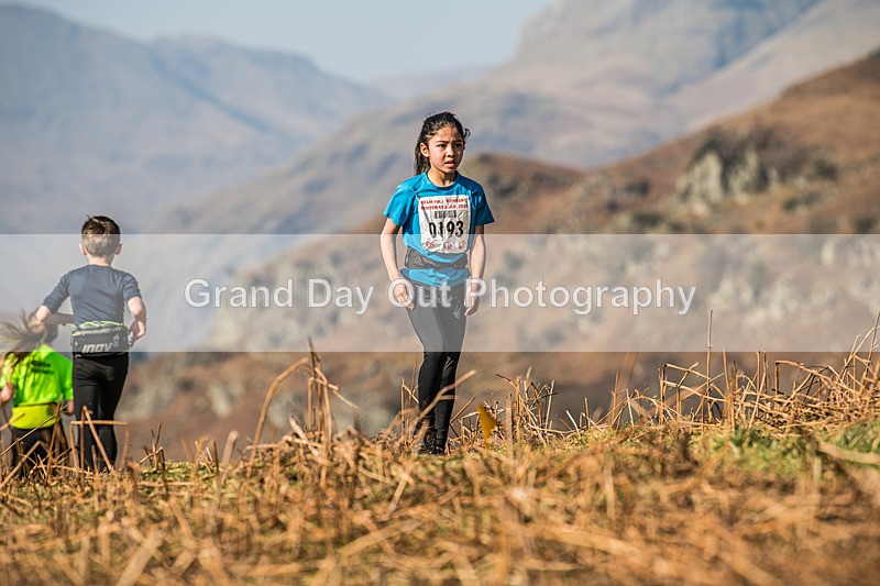 Elterwater-175 - Kendal Winter League Elterwater Under 13 Fell Race Sunday 9th March 2025