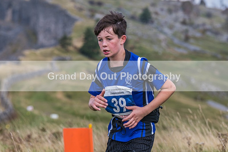 Year 7-150 - The English Schools Fell Running Championship Giggleswick Year 7 Sunday 6th October 2024