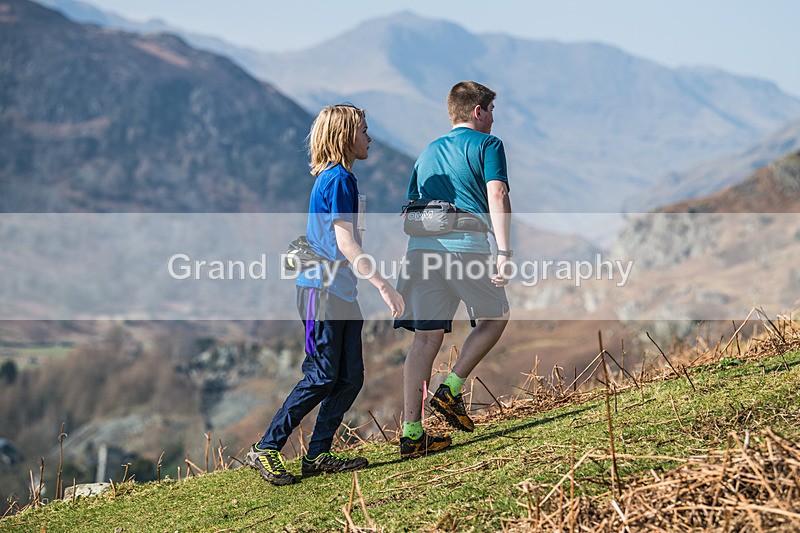 Elterwater-292 - Kendal Winter League Elterwater Under 15/17 Fell Races Sunday 9th March 2025