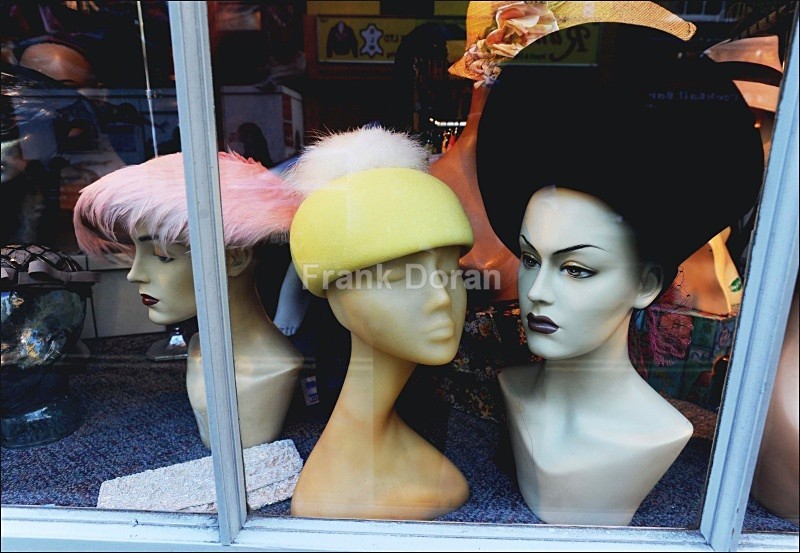 Mannequin in window - Frank Doran