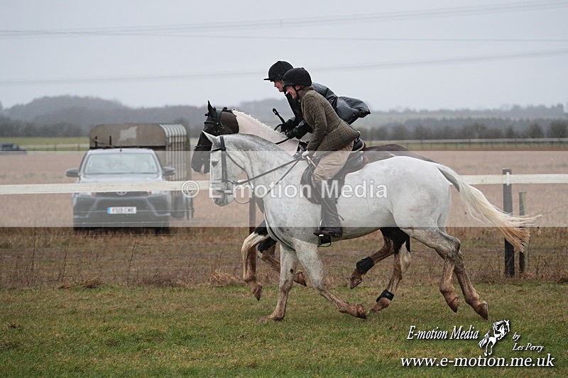 PtP 260125 252 - Cocklebarrow Point-to-Point racing with the Heythrop Hunt 26/01/25