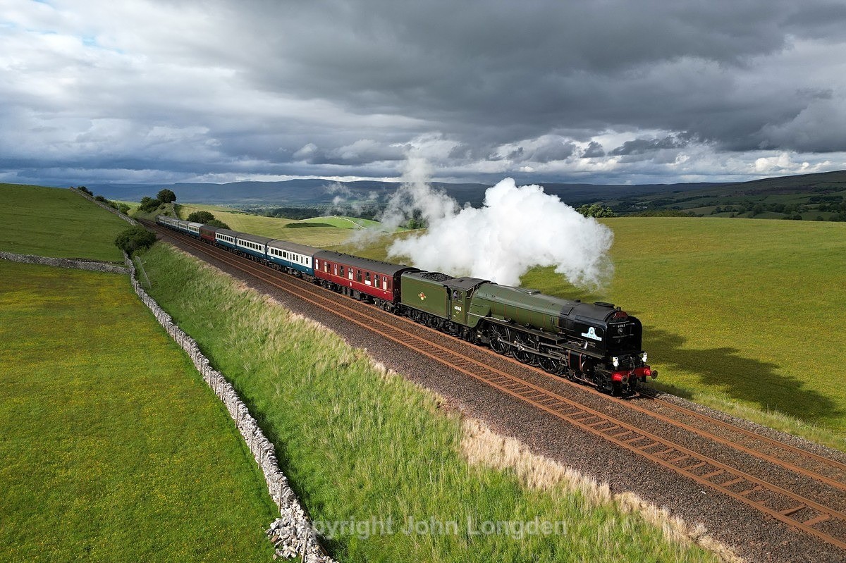 JL - 5.5.25 A1 'Pacific' 60163 Tornado 1Z42 Carlisle - York, Bull Gill - Latest shots