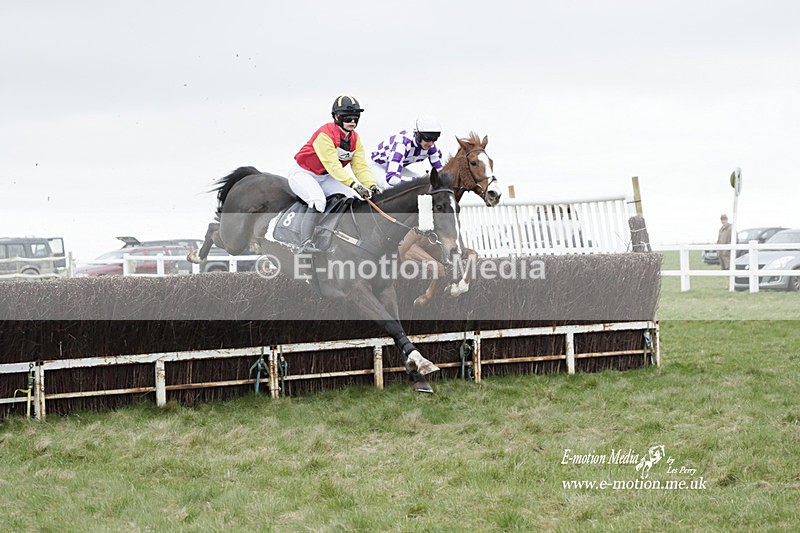PtP 260323 0907 - New Forest Hounds Point-to-Point Larkhill 26/03/23