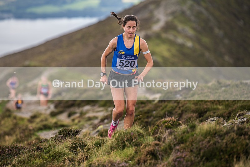 Uphill Only-306 - British Athletics Off Road Running Championships Senior Uphill Only Trial - Skiddaw Friday 15th Augu