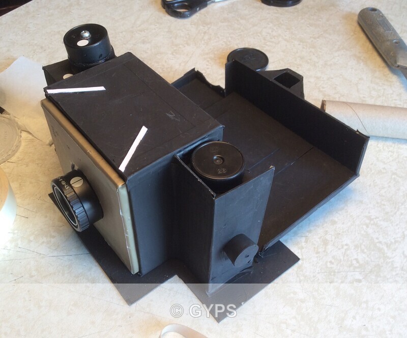 John Bracey’s cardboard camera - John Bracey’s cardboard film camera
