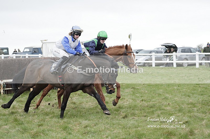 PtP 260323 0922 - New Forest Hounds Point-to-Point Larkhill 26/03/23