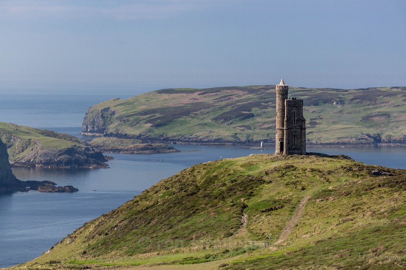 Milner's Tower towards the Sound - Land of Man
