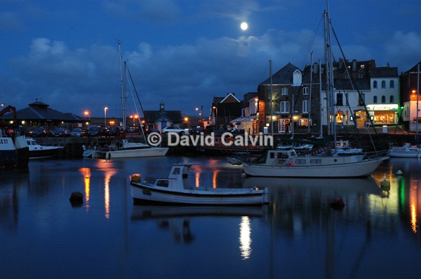 Padstow Moonlight - Coast