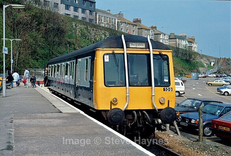 19th April 1989 - St. Erth & St. Ives branch, Cornwall