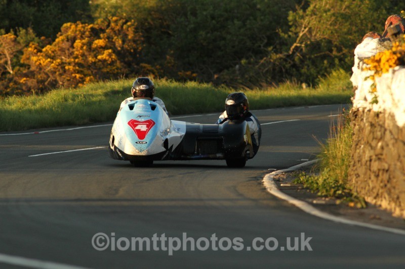 John Holden / Andrew Winkle LCR / Silicone Engineering/Barnes Racing - Monday Practice - Sidecars