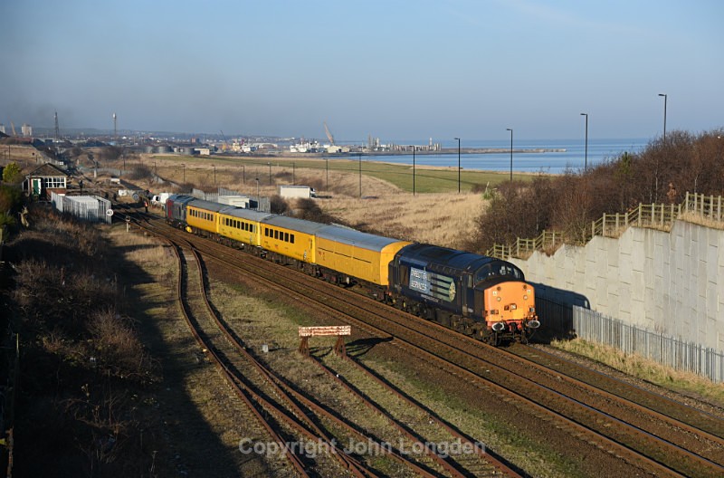 JL - 23.1.17 37604 & 37608 1Q05 Derby RTC- Tees Yard, Ryhope Grange - Elsewhere on the network