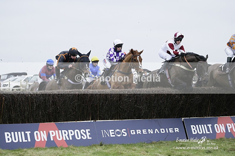 PtP 220122 345 - Royal Artillery Hunt Point-to-Point  - Larkhill Racecourse 22/01/22