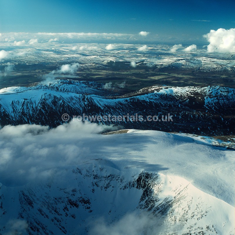 aerial pictures of Scotland Scotlands mountains hills moors highlands cairngorms