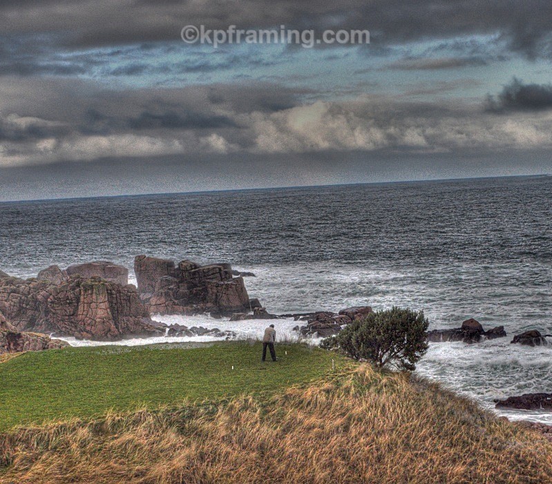 the t off at the 5th cruit island - pictures of cruit island golf course caves beaches and owey&Arranmore Island)