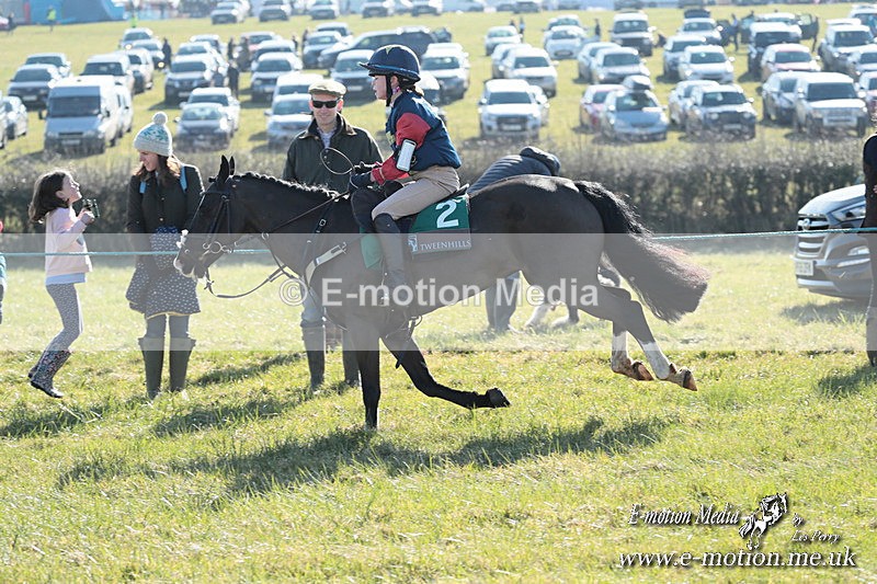 PR 010325 76 - Pony Racing from Beaufort Races Didmarton 01/03/25