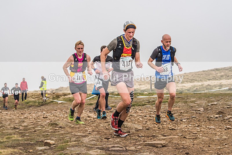 3 Peaks-218 - The 3 Peaks Race - Pen Y Ghent - Saturday 29th April 2023