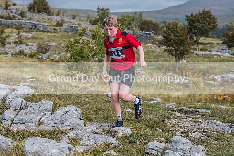 ESFRC Year 8-9-218 - English Schools Fell Running Championships Year 8-9 Giggleswick Saturday 1st October 2022