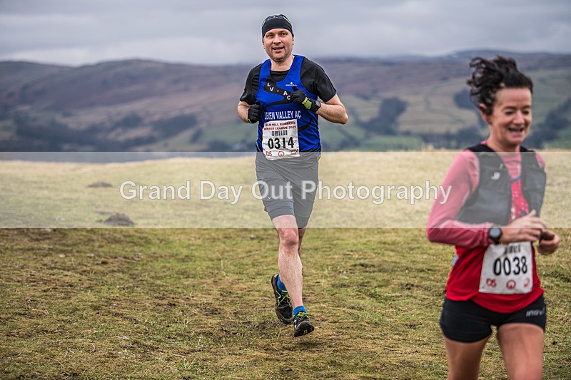 Cunswick -580 - Kendal Winter League Cunswick Scar Senior Fell Race Sunday 26th January 2025