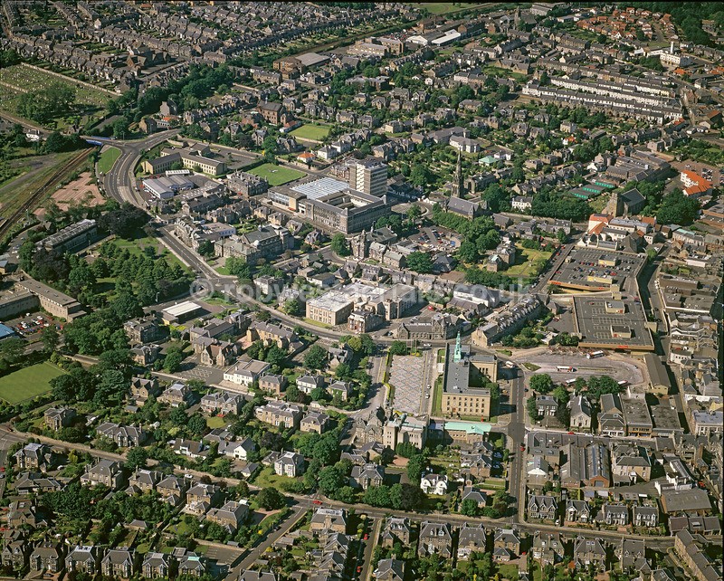 A00003A Town of Kirkcaldy Fife in 1999 - Settlements, infrastructure and attractions