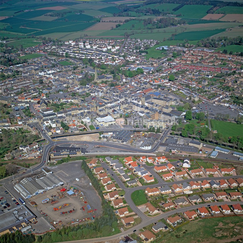 Town of Cupar in fife in Scotland