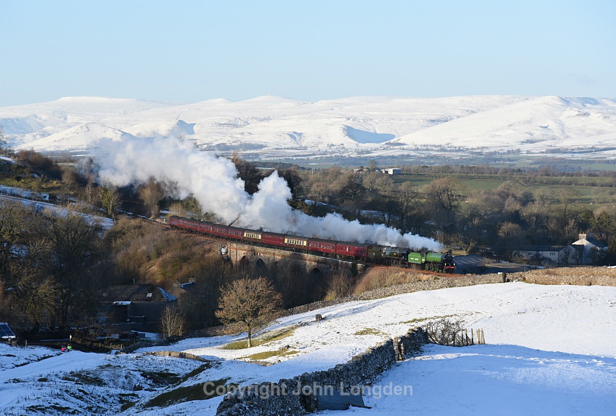 JL - 2.2.19 LNER B1 61306 SR NM 35018 1Z87 Carlisle - Euston, CG - Crosby Garret