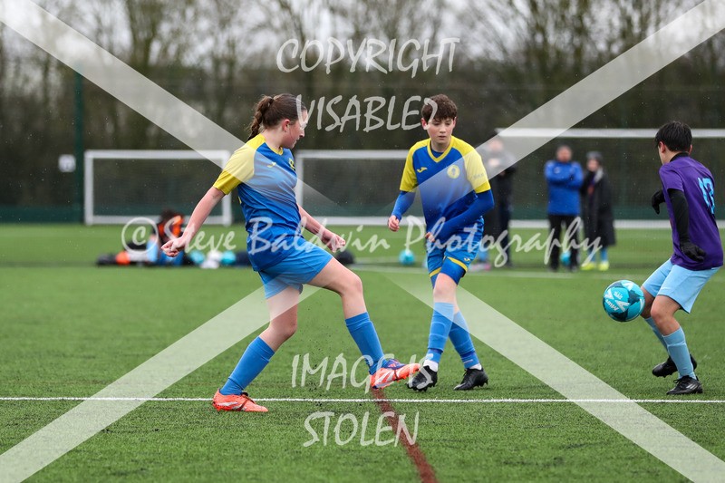 1DX20626 - 2026-02-15 FC Abbey Meads U13 Purple V Royal Wootton Bassett Town Youth U13 Yellow