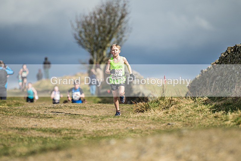 Helm Hill -13 - Kendal Winter League Helm Hill Fell Races (Under 13/15/17 & Seniors) Sunday 16th March 2025