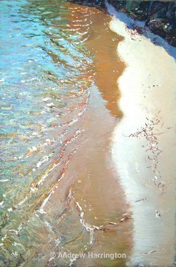 Corfu shoreline - Paintings 2